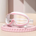 Swimming Goggles Big Frame Swimming Goggles Big Frame HD Wide View Anti-Fog UV Protection Swimming Goggles for Adults No Leaking